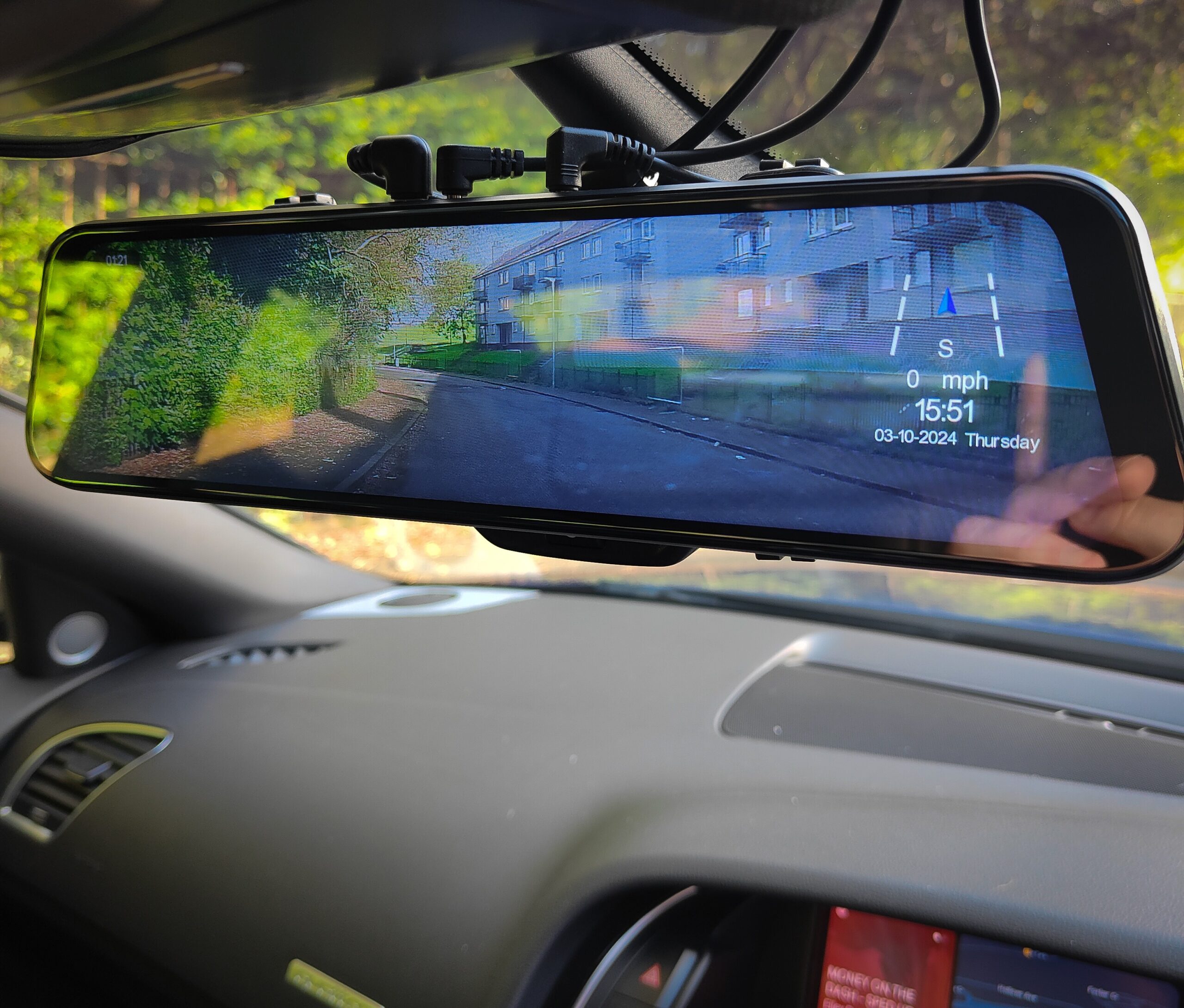 Pelsee P12 Pro Mirror Dashcam